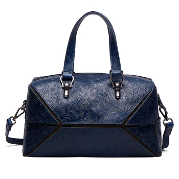 

XIYUAN woman purple/blue/coffee Genuine Leather Bags for Women Office Lady Large Handbag Real Leather crossbody messenger bags