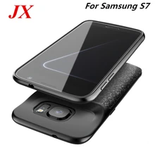 Батарея чехол для samsung Galaxy S7 Батарея чехол 4700 мА/ч, Батарея Зарядное устройство чехол Capa Мощность банка для samsung S7 Мощность чехол