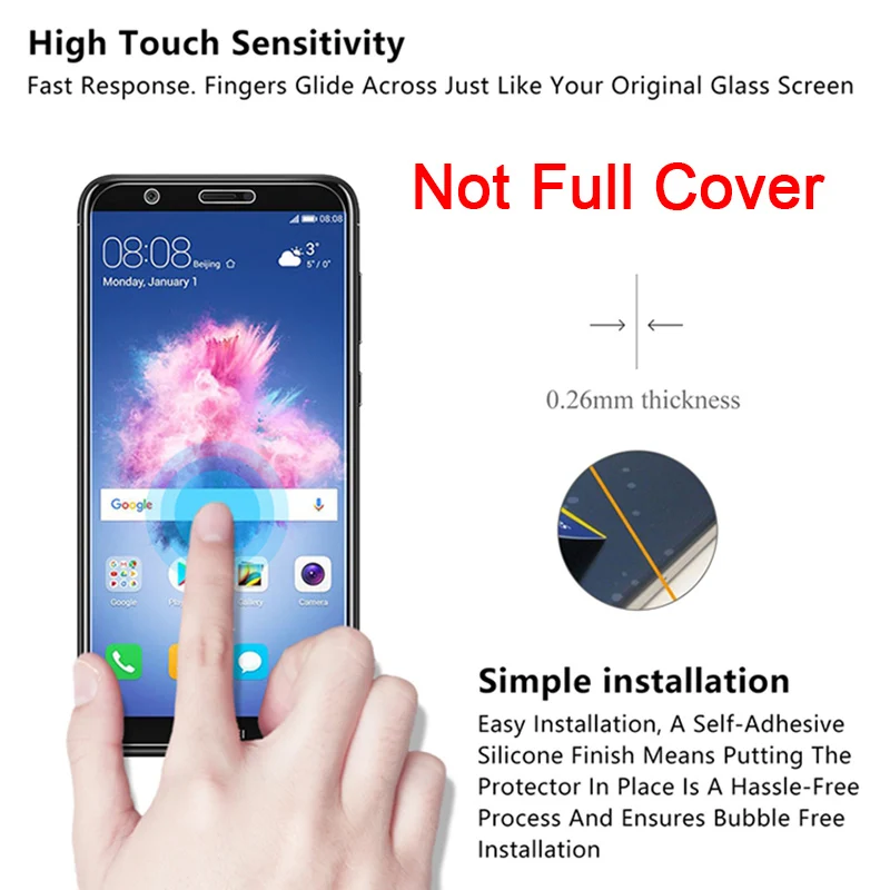 Передняя пленка для телефона huawei Y6 Pro, защитная пленка для экрана из закаленного стекла для huawei Y9 Y5 Y7 Prime, защитная пленка