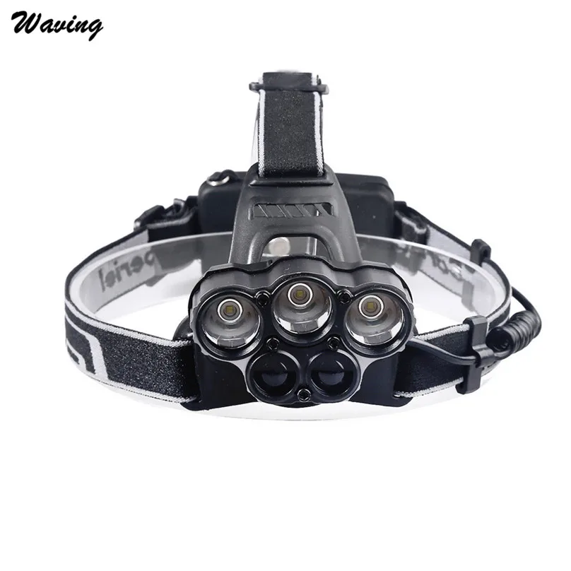 

LED headlamp fishing headlight 30000 lumen T6 4 modes Zoomable lamp Waterproof Head Torch flashlight Head lamp bike light #3d21