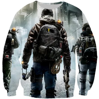 

PLstar Cosmos Tom Clancys The Division 2 Sweatshirt Hoodies 3d print Hot Game Division Men Women Casual Pullover S-5XL