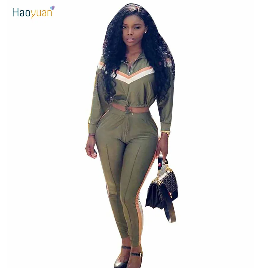 crop top sweatsuit outfit