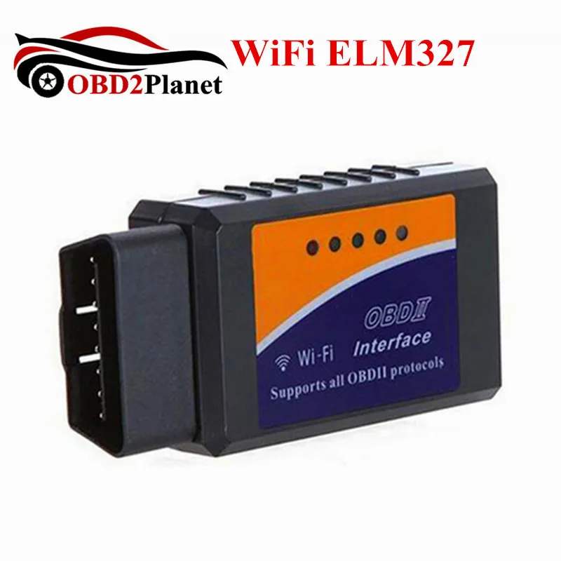 Wifi ELM327 OBD2 сканер беспроводной Автомобильный сканер адаптер ELM 327 wifi OBDII Автомобильный диагностический инструмент Быстрая