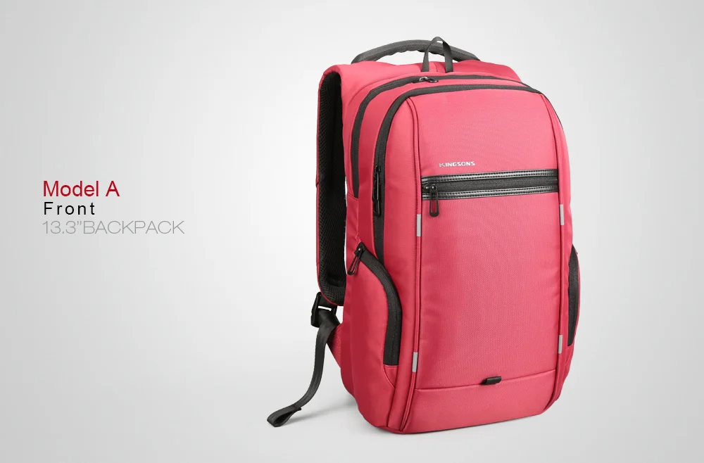 Kingsons модный рюкзак, мужской рюкзак, 15,6 дюймов, рюкзак для ноутбука, Mochilas, Мужская школьная сумка для мальчиков-подростков, рюкзак