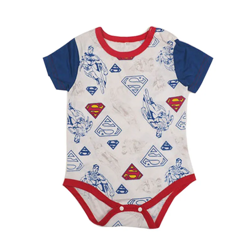 Летняя одежда для новорожденных; комбинезон с Бэтменом, человеком-пауком и Суперменом для маленьких мальчиков; Одежда для новорожденных мальчиков; Ropa Bebe