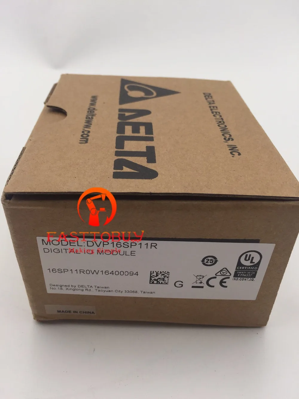 Цифровой Удлинительный модуль серии DVP16SP11R Delta PLC SS 16 точечный 8DI 8DO (реле) питание