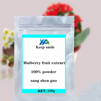 

Mulberry fruit extract powder reduce blood sugar whitening and beauty face decoration anti cancer anti-aging anthocyanins