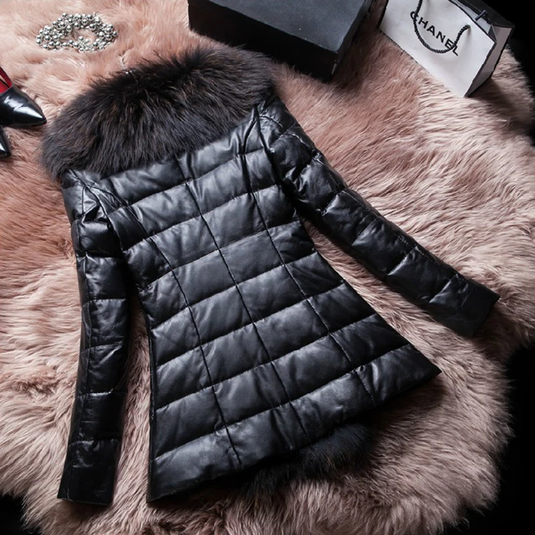 Женское зимнее пальто, новое меховое пальто, большой размер, женская кожаная куртка, утолщенная, искусственная кожа, хлопок, верхняя одежда, Элегантные зимние пальто