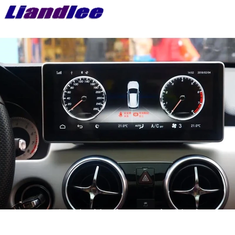 Cheap Liandlee Car Multimedia Player NAVI 4G RAM For Mercedes Benz MB GLK Class X204 2013~2018 CarPlay Car Radio Stereo GPS Navigation 5