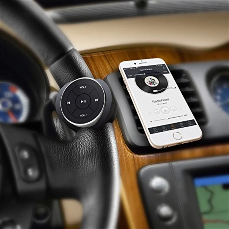 SITAILE Wireless Bluetooth Media Steering Wheel Remote Control mp3 Music Play for Android IOS font b