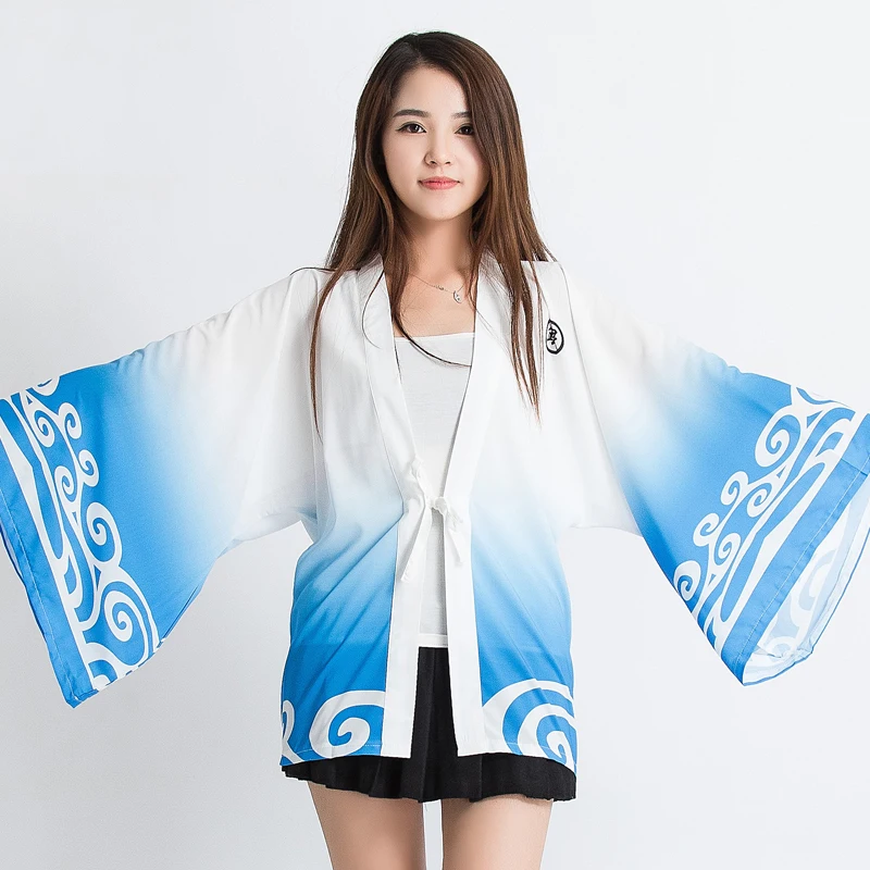 Sakata Gintoki Cosplay Long Chiffon 