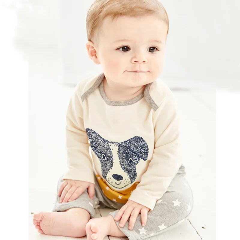 Children's clothing новая осень детский набор новый с длинными рукавами дети костюм