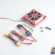 CNC высокомощный двигатель радиатор двигателя теплоотвод Крышка для Traxxas X-MAXX 1/5 XMAXX масштаб газовый монстр грузовик 6061-T6