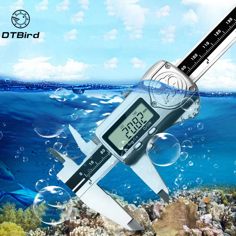 

0-150mm 6 inch IP67 High Accuracy Oil-proof Digital Caliper Waterproof Digital Caliper