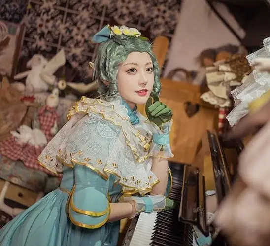 

Game Identity V Cosplay Costumes Doctor Emily Dyer Cosplay Dress Costume Halloween Party Women Cosplay Costume Lolita Dress