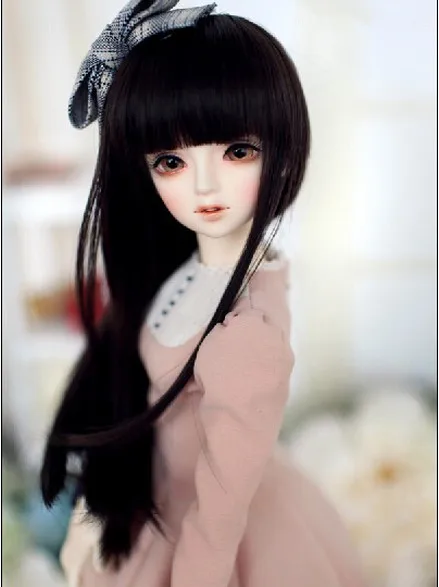 1//4 Bjd Girl Doll Female Dolls with free eyes facial makeup a resin figure