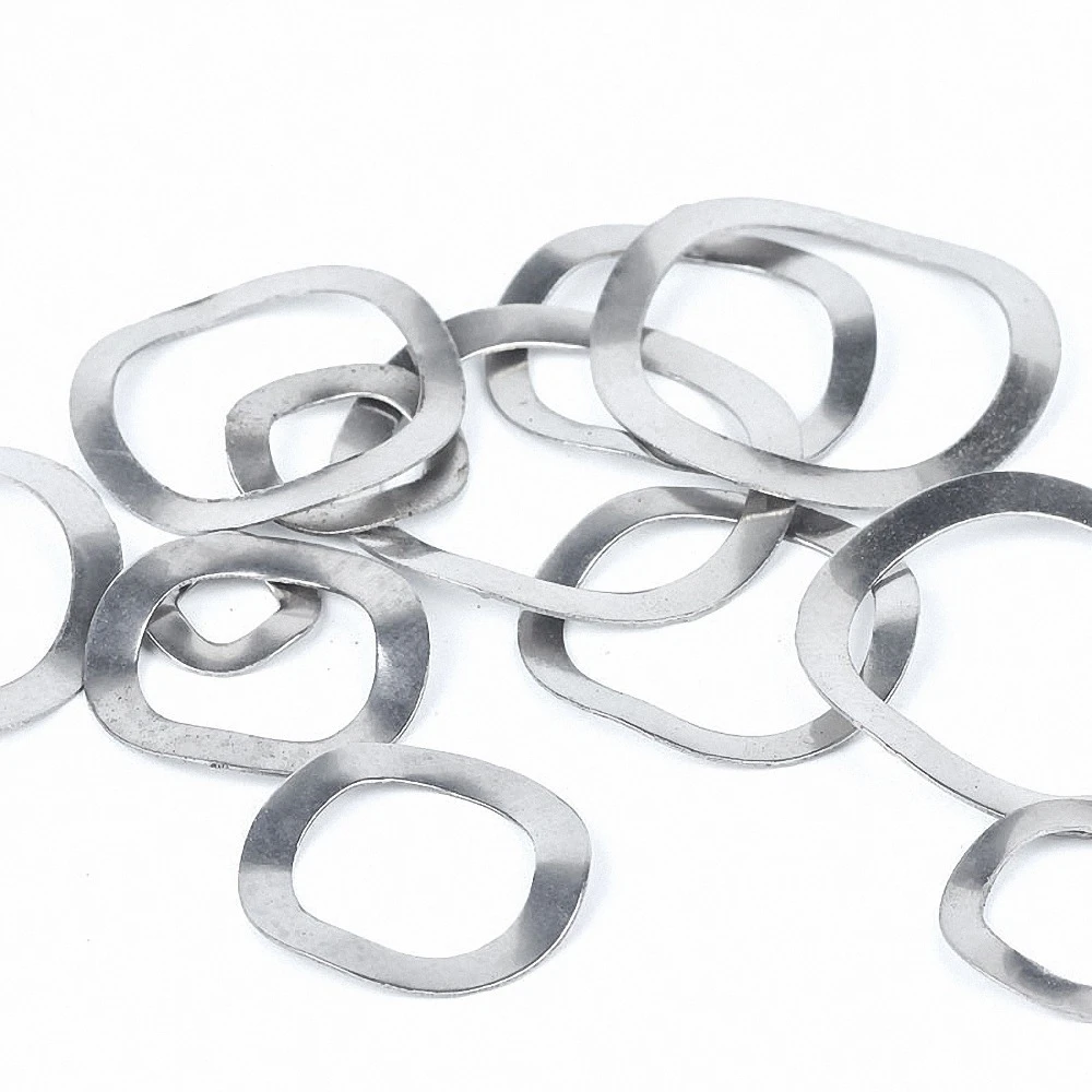304 Stainless Steel Three Wave Washers Spring Washer M3 M4 M5 M6 M8 M10