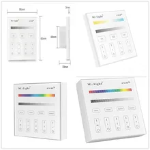 Светильник Mi Smart Touch panel контроллер T1 T2 T3 T4 B1 B2 B3 B4 Одноцветный/RGBW/RGB+ CCT для светодиодной ленты/панельный светильник/лампы