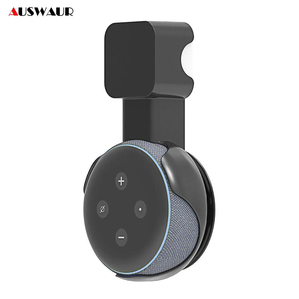 

Wall Mount Hanger Holder Bracket for Amazon Echo Dot 3rd Generation Speaker Stand Cradle Bracket Space Saving