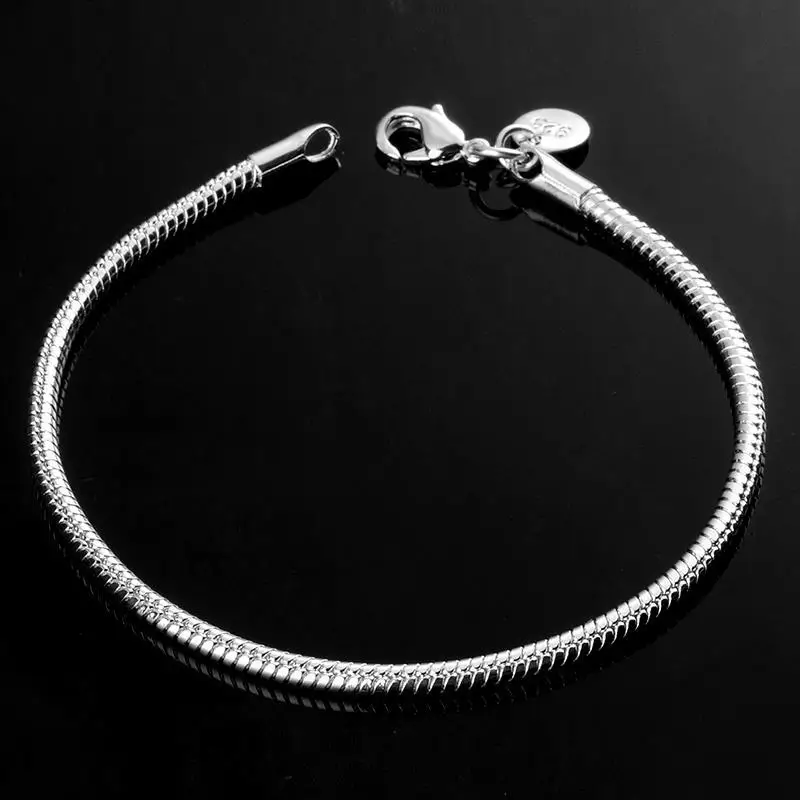 

MKP15 For Finds new style women silver bangle close chain high quality have different colors choose