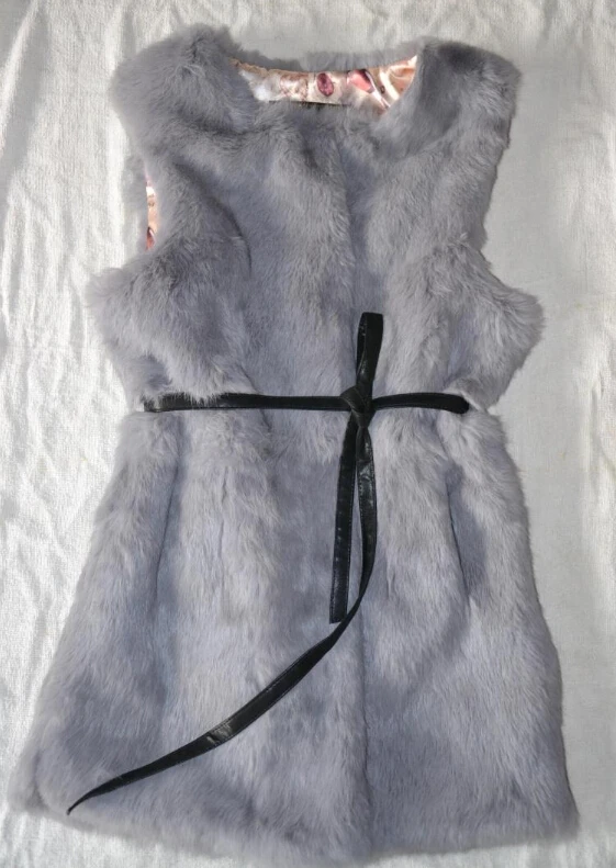 Жилет из натурального меха кроличьего KFP738 хит продаж 2019|rabbit fur vest|fur vest realnatural |
