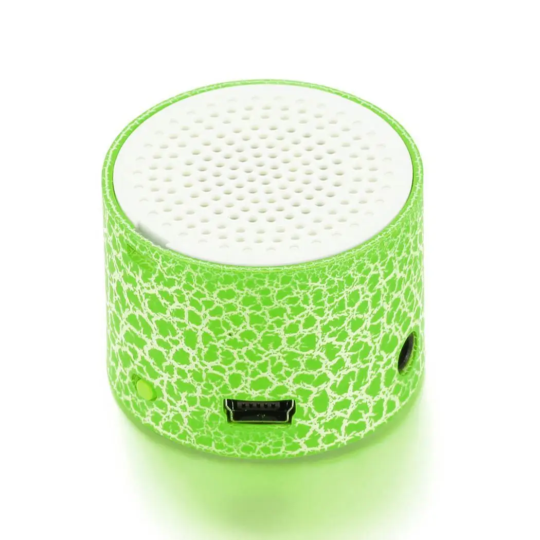 Bluetooth динамик мини беспроводной громкий трещины светодиодный TF USB Сабвуфер bluetooth s
