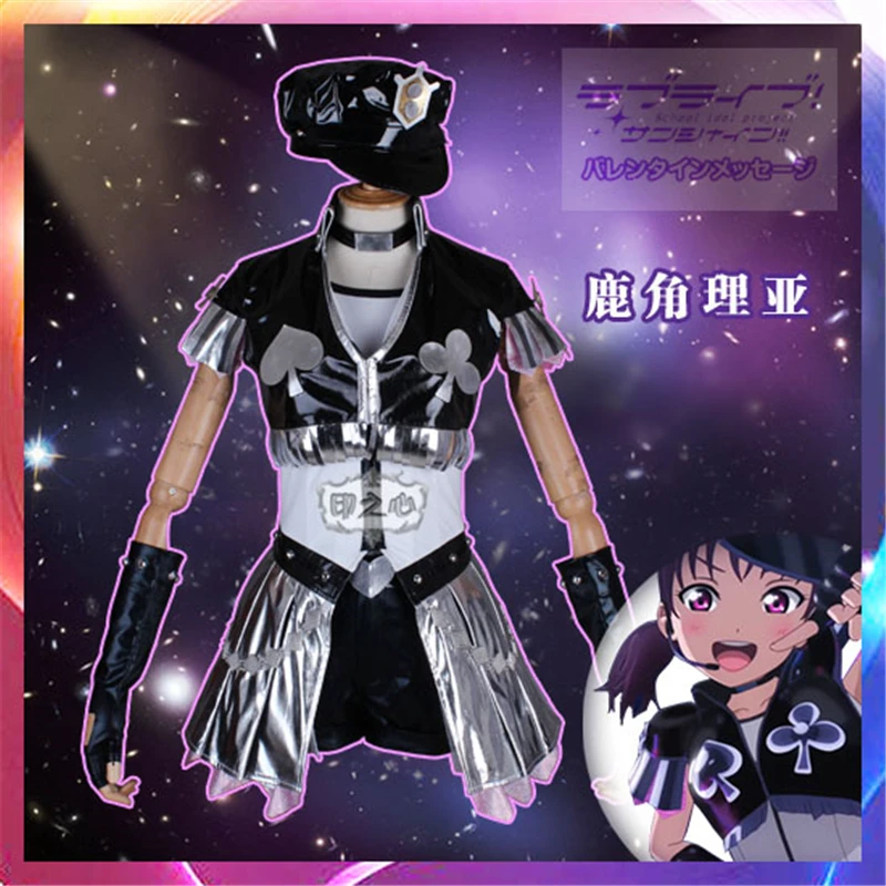 Anime Lovelive Sunshine!!Believe Again Kazuno Ria Leah Cosplay Costume Uniform Halloween Suit For Women Outfit New |