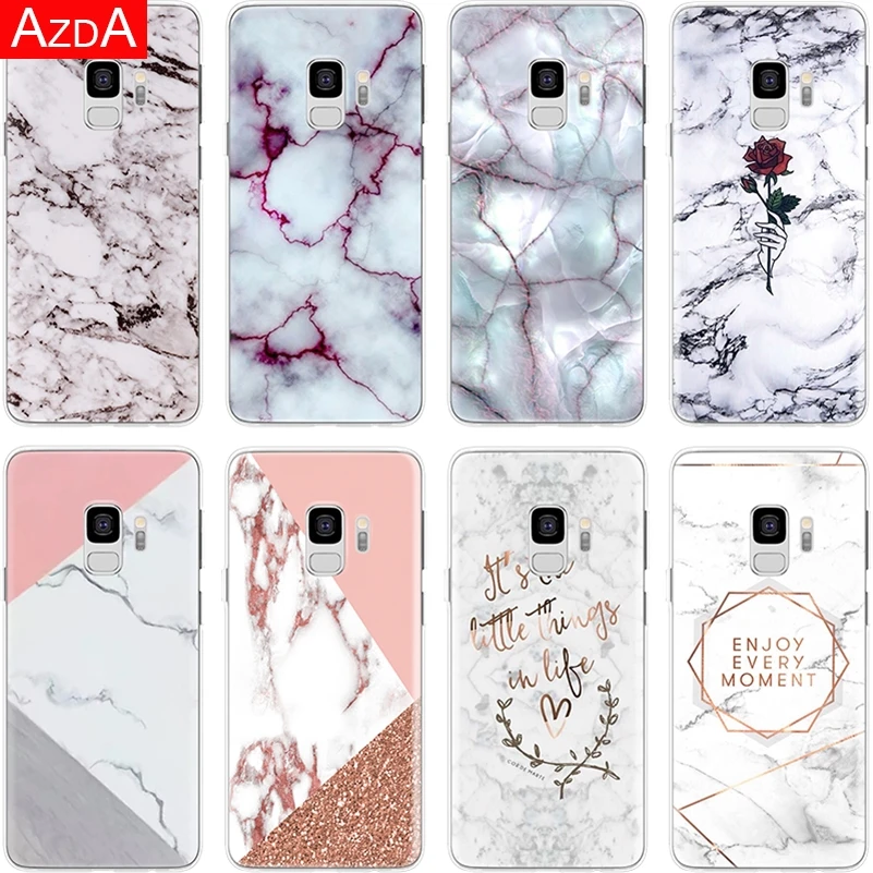 

Silicone Marble Print Clear Ultra Thin Phone Case For Samsung Galaxy A10 A20E A20 A30 A40 A50 A60 A70 Soft TPU Coque Back Cover