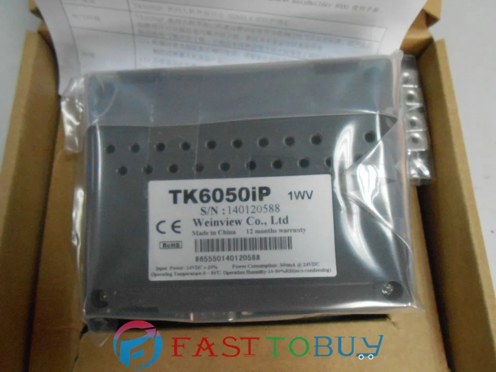 TK6050IP 480*272 4,3 ''TFT 3 COM Weinview сенсорный экран HMI в коробке сенсорная панель