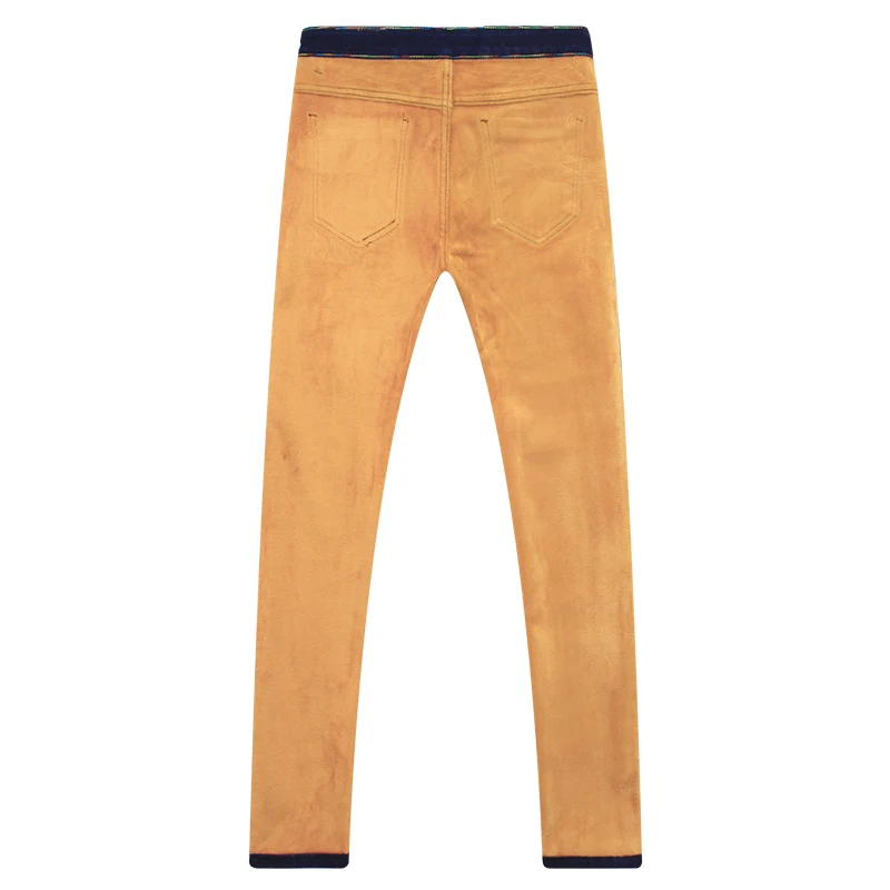 Mens Winter Thicken Stretch Denim Jeans Warm Fleece Jean Pants Trousers Size 32 33 34 35 36 38 40 42