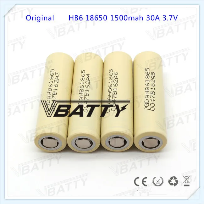 HB6 18650 30A 3.7V 8