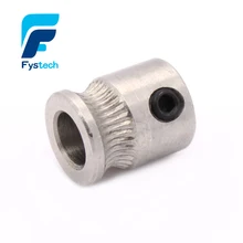 3D Printer accessory MK8 extruder Driver gear for 1 75 3 0mm Filament Extruder Pulley 5mm