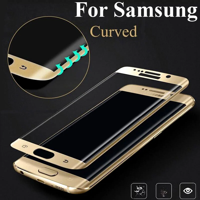 Защитное стекло S6edge S7edge закаленное для Samsung Galaxy S7 Edge S6 Plus защитная пленка полное