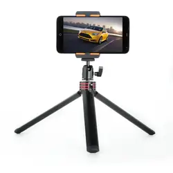 Металл Универсальный мини Портативный Настольный штатив стенд полюс для iPhone 6 5 Samsung HTC Камера Sony A7 GoPro