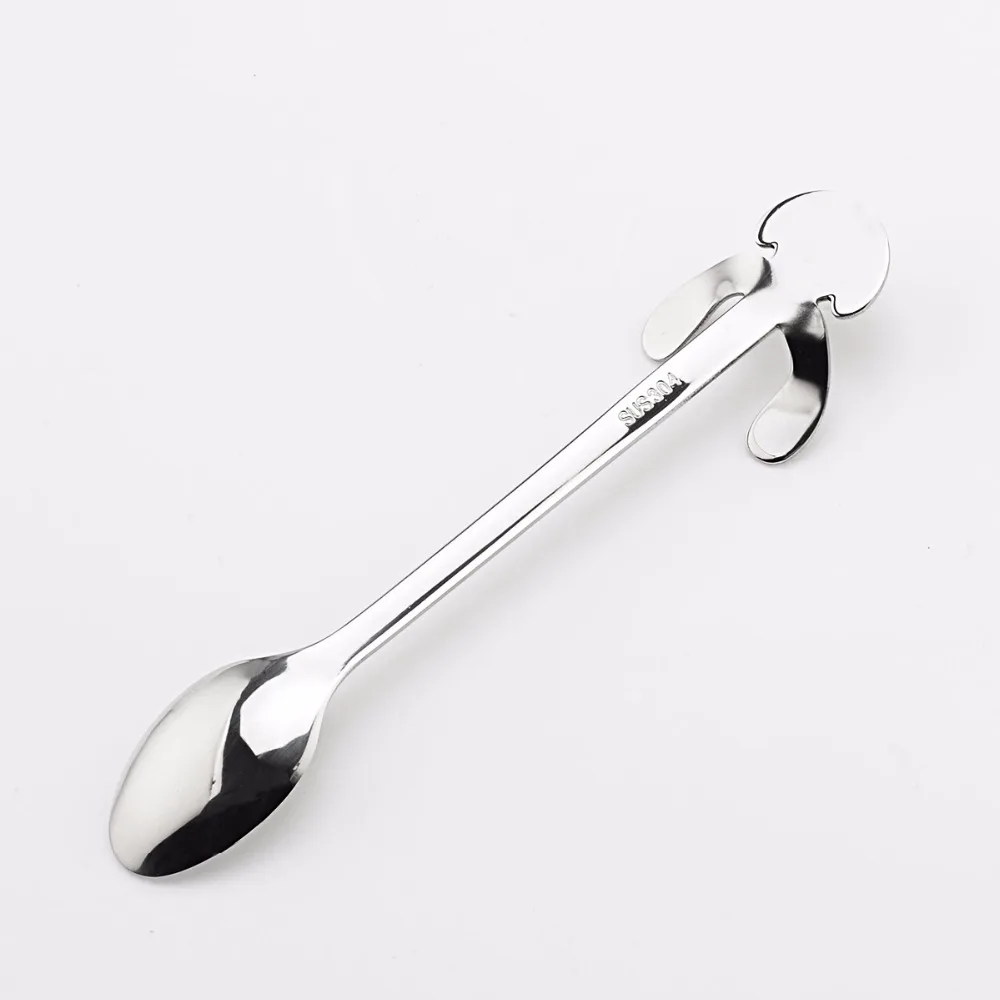 Подвесная ложка мешалка с изображением собаки из нержавеющей стали|coffee tea spoon|spoon