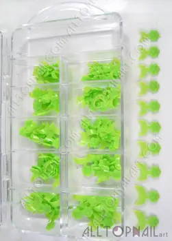 

100x French Nails Tips Professional Half Cover French Wrap False Nail Art Tips - Fedex&DHL Freeshipping