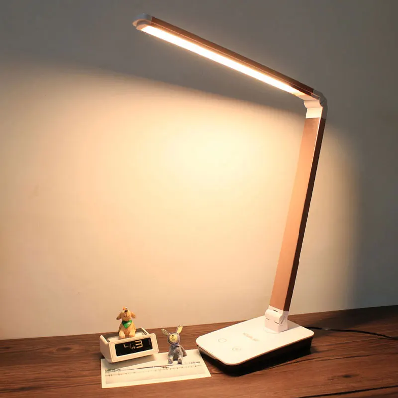 Achat Livewin USB LED Lampes de Bureau Soins Oculaires lampes de Table Rechargeables Moderne Doux Chaud lumière Blanche Variateur Tactile Lampes de Lecture
