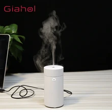 GIAHOL 55 мл U55 мини-увлажнитель воздуха для автомобиля, зарядка через USB, ароматерапия, диффузор, портативный освежитель воздуха для офиса, путешествий, дома, автомобиля
