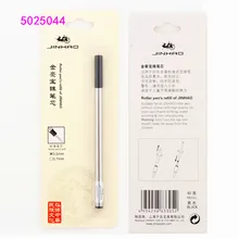 Jinhao 1pcs Set Black Ink Refills Medium Nib Rollerball Pen School student office stationery Supplies