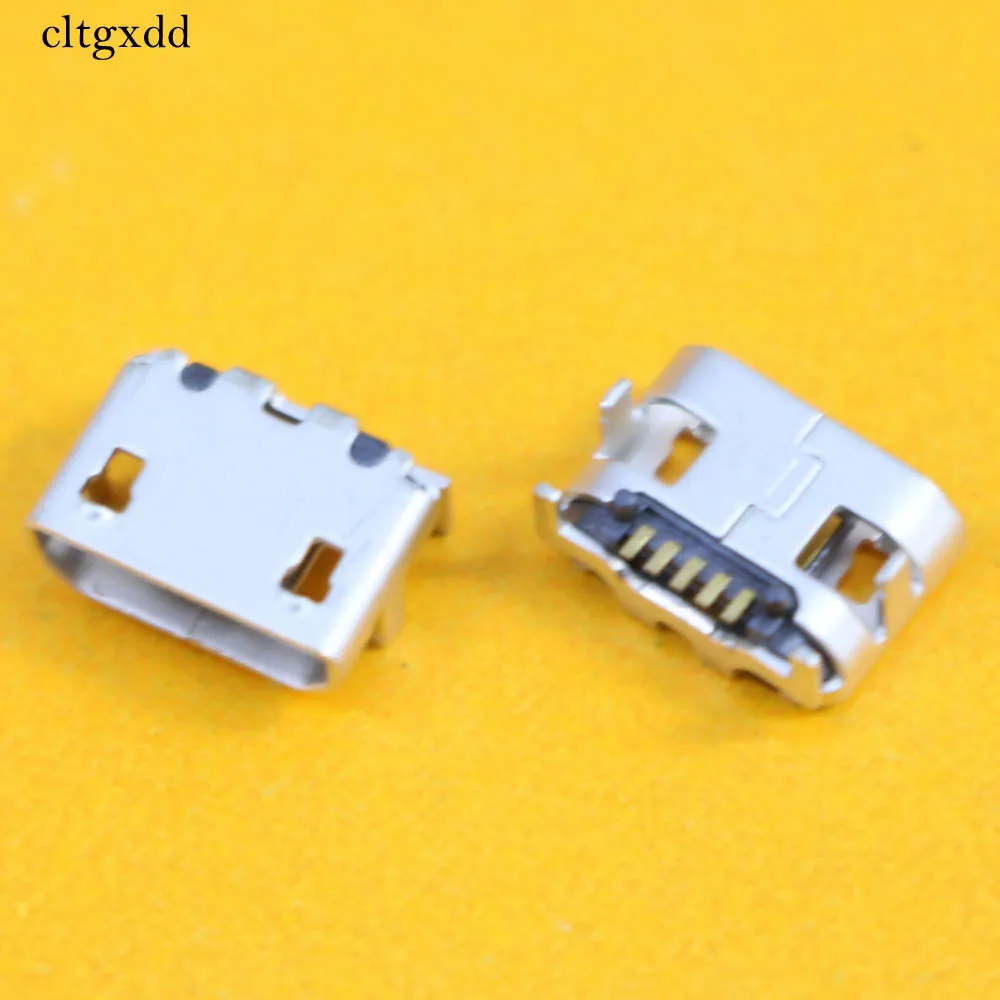

cltgxdd Charging port Micro USB Socket Connector 5P 5pin Mini USB jack charge plug, Big Ox horn