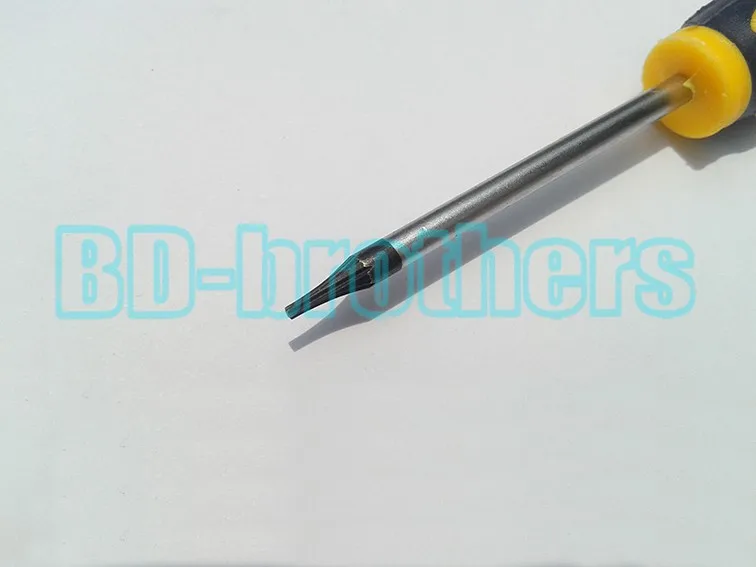 Высокое качество CR-V 45 мм резиновой ручкой 140 мм Отвёртки S 0.8 Pentalobe 1.5 Phillips T3 T4 T5 T6 t7h t8h t10h Отвёртки 100 шт