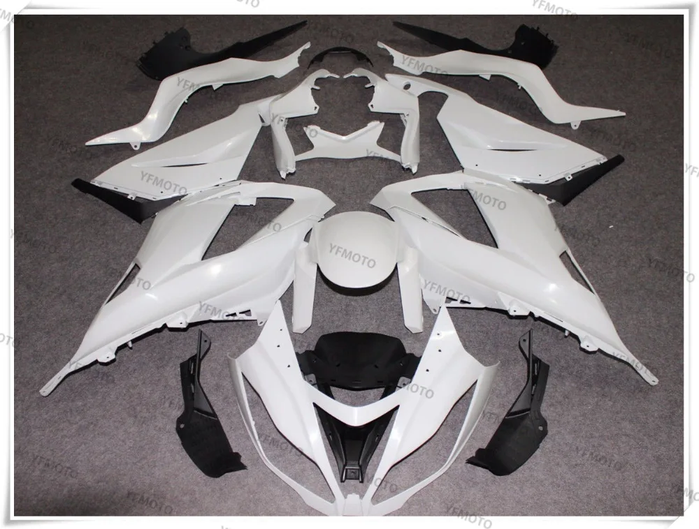 

Motorcycle ABS Unpainted White Fairings BodyWork Kit For KAWASAKI ZX-6R ZX 6R ZX6R 2013-2014 +4 Gift