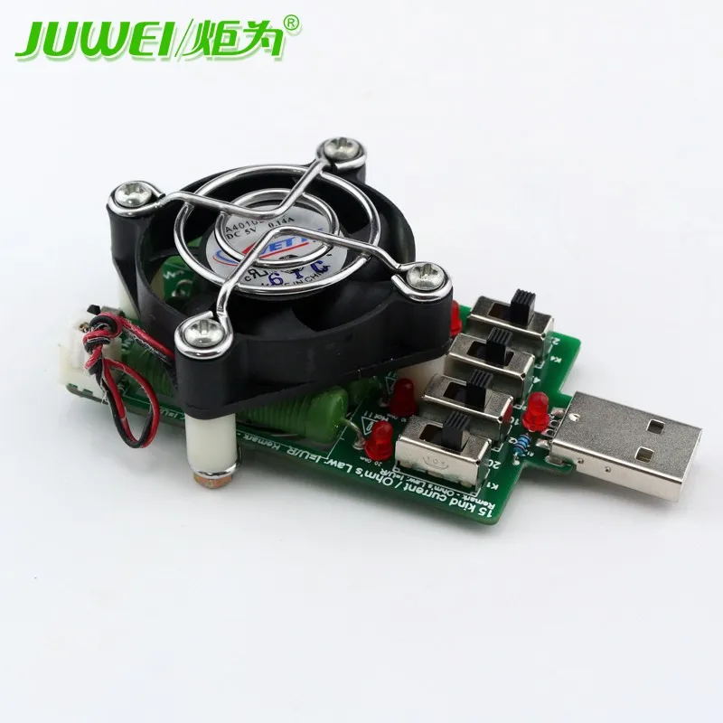 USB 5 V Réglable Commutateur électronique de charge décharge résistance 15 Courant Testeur