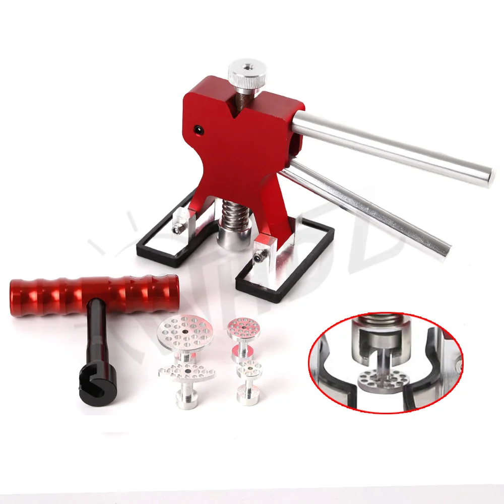 

Aluminum body dent lifter handle lifter T-handle Dent Puller with Glue Tabs for professional Paintless Dent Repair