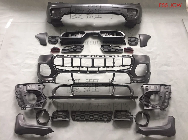 mini f55 f56 JCW style PP body kits 1 