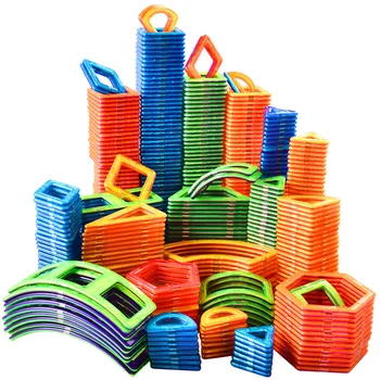 

1PCS Big Size Magnetic Blocks Construction Set 3D Model Building Constructor Magnetic Designer Magnet Toys for Children Gift