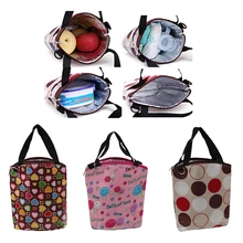 Детская сумка для термоса бутылки из-под молока, изотермическая чашка сумка для хранения Водонепроницаемый сумка для мамы охлаждающая Сумка Луч Коробки для обедов Крышка для бутылочки для кормления