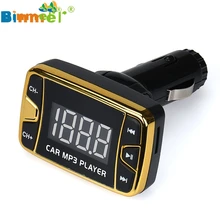 Binmer MP3 плеер Беспроводной FM передатчик модулятор Автомобильный Bluetooth комплект громкой связи USB SD мультимедийная плата ЖК-дисплей дистанционного Nov8 Прямая MotherLander