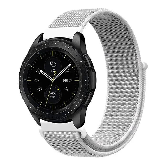 Нейлоновый ремешок-петля для samsung galaxy watch 46 мм 42 мм galaxy watch active 2 ремешок gear s3/22 мм 20 мм ремешок для часов huawei watch gt 2