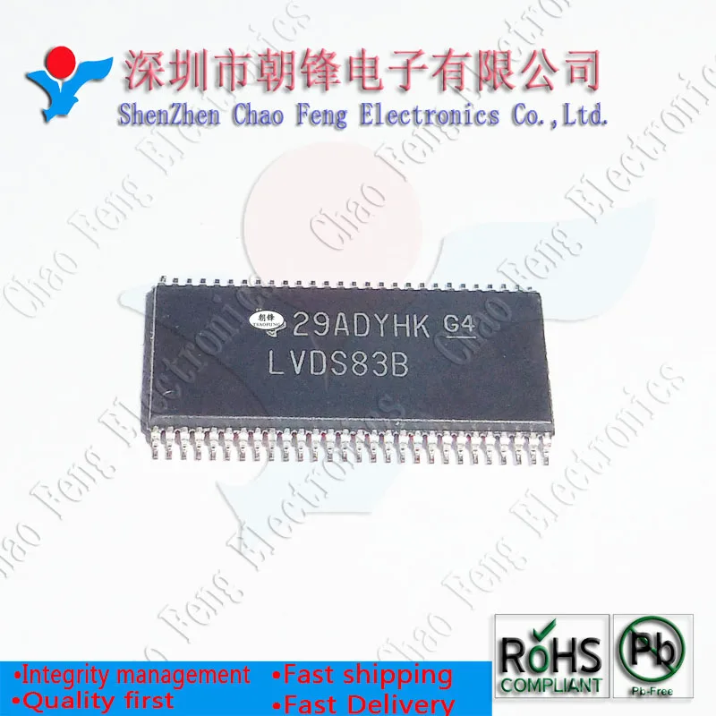 10PCS SN75LVDS83BDGGR LVDS83B/SN75LVDS82DGGR SN75LVDS82 TSSOP56 New ...